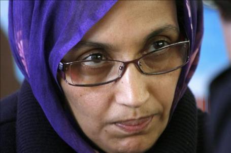 La activista saharaui, Aminetu Haidar 